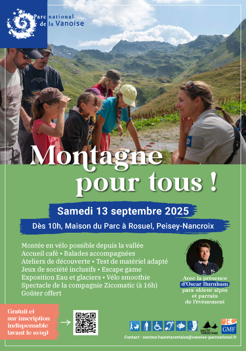 Affiche Montagne pour tous 13 septembre 2025