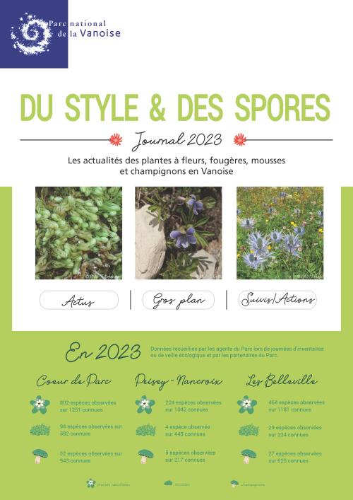 Du style et des spores 2023