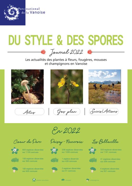 Du style et des spores 2022