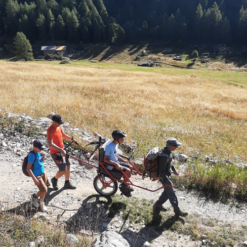 Journée Montagne pour tous 10 09 2023 - Joelette