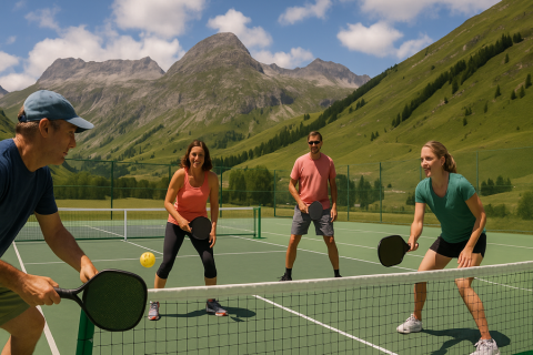 Initiation au pickleball_Val-d'Isère - Pickelball_Val-d'Isère