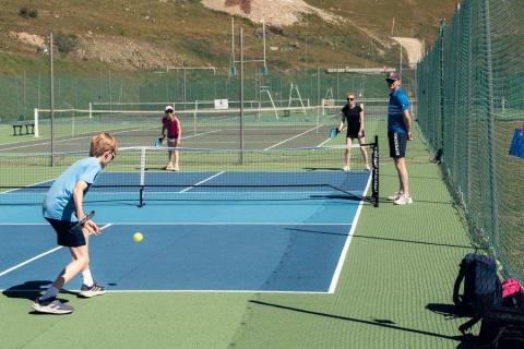 Initiation au pickleball_Val-d'Isère - Initiation au pickleball_Val-d'Isère