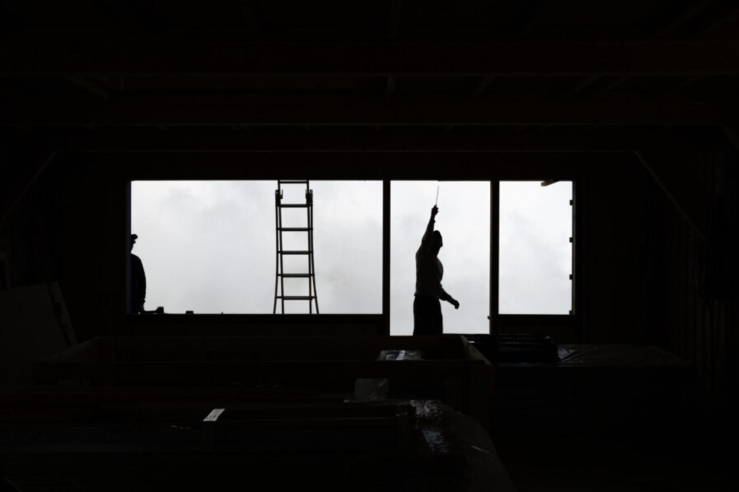 Travaux du refuge de Turia