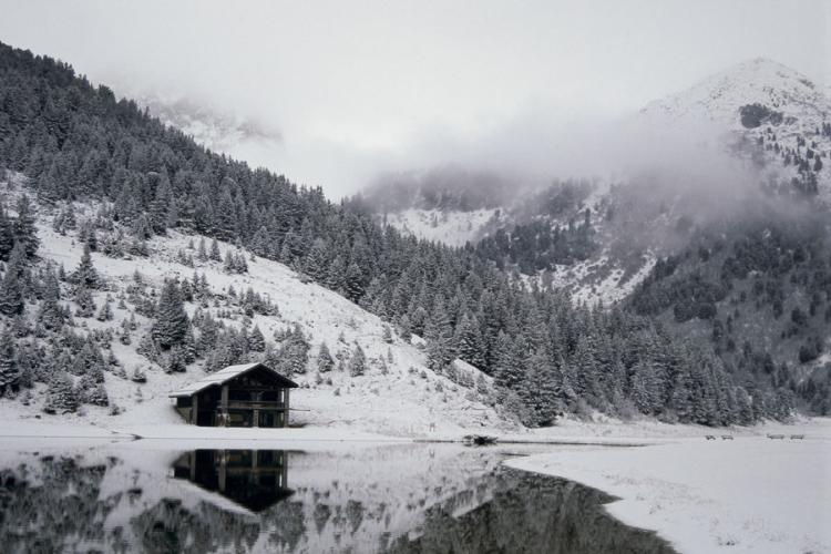 Maison de la Réserve naturelle nationale du Plan de Tuéda (hiver) - Maison de la Réserve naturelle nationale du Plan de Tuéda (hiver)
